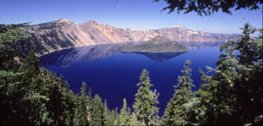 Crater Lake National Park in SW Oregon