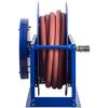 Picture of COXREELS SLP-4100 .50" x 100' Heavy Duty High Capacity Air Compressor Hose Reel with Spring Rewind and Hose