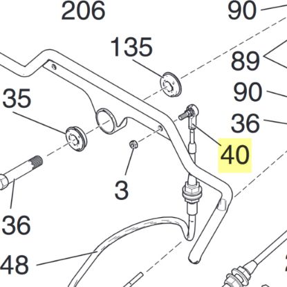 Picture of Graco 125792 Rod End Ball Joint