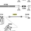 Picture of Graco 246296 XTR 18 in. Gun Extension, 7250 PSI