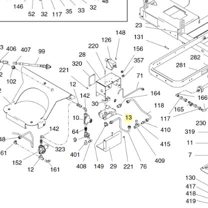 Picture of Graco 16F638 ProMelt Gas Valve Repair Kit