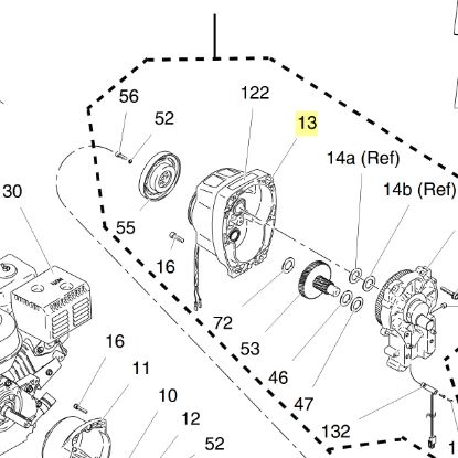 Picture of Graco 287463 Pinion Housing Repair Kit 3900